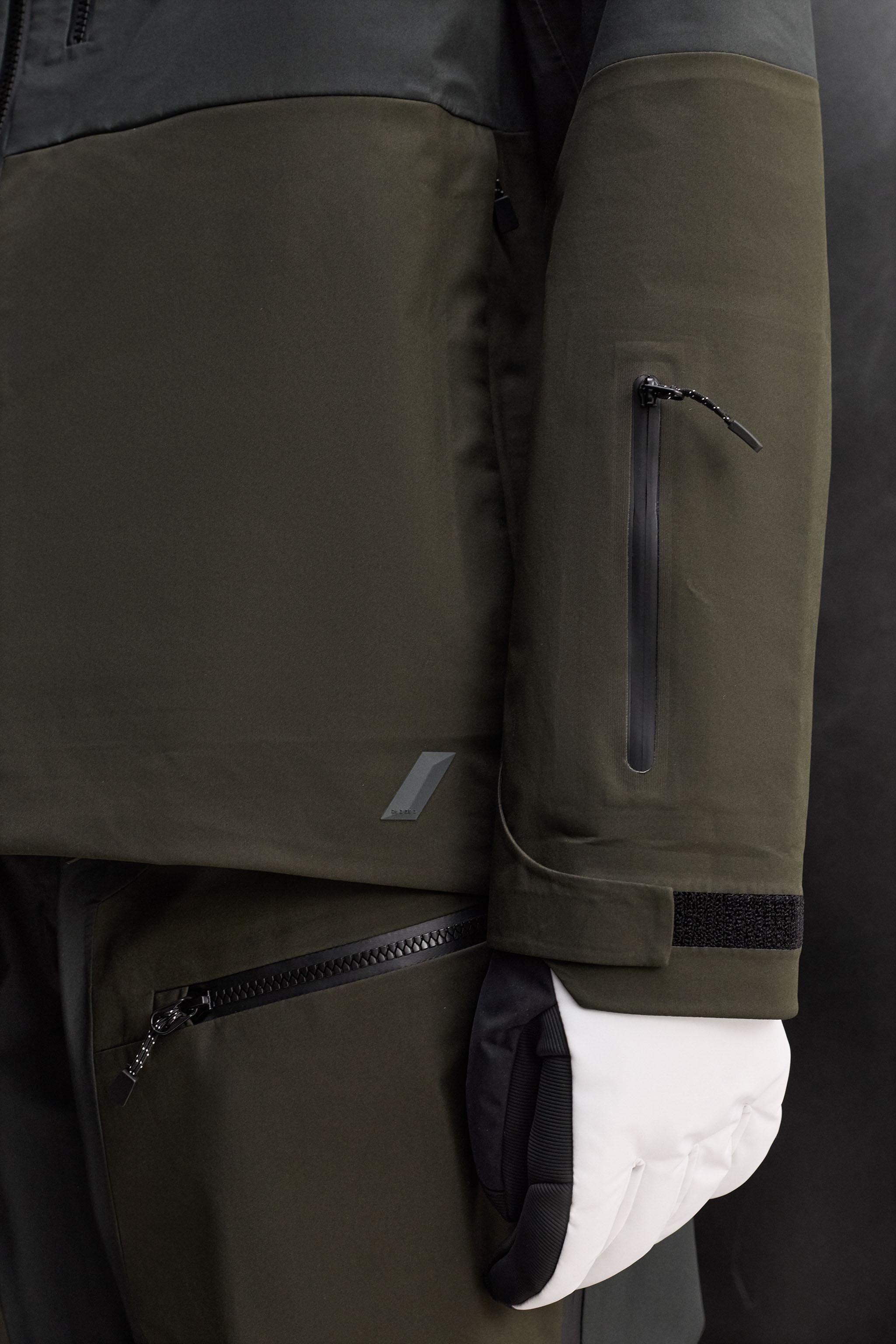 RECCO® WATERPROOF TECHNICAL SHELL SKI JACKET